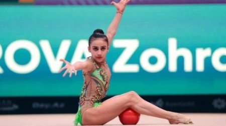В Баку продолжается чемпионат Европы по художественной гимнастике