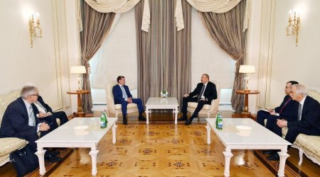 İlham Əliyev rusiyalı naziri qəbul etdi - Foto