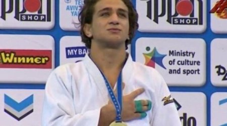 Azərbaycan cüdoçusu Qran-pridə qızıl medal qazanıb