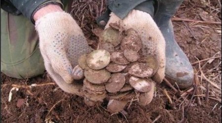 Evinin bağçasında tapdı - MİLYONÇU OLDU - FOTOLAR