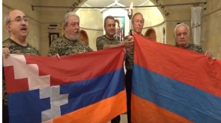 Ermənilər Qarabağda keçirəcəkləri oyunların məşəlini Türkiyədə yandırdılar - VIDEO