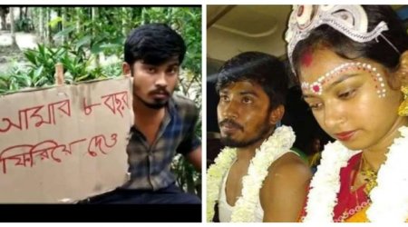 Hindistanın Qərbi Benqaliya ştatında film kimi sevgi əhvalatı - FOTOLAR