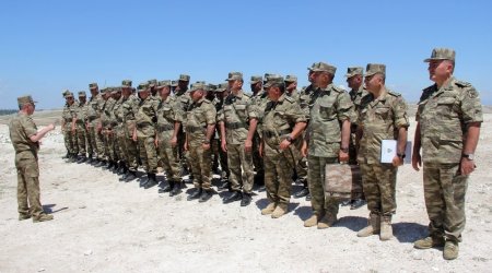 Commander training sessions were held with artillerymen