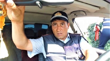 Bakıda polisləri bir-bir gizli kameraya çəkdilər - VİDEO 