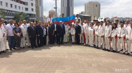 Leyla Aliyeva met with Azerbaijani delegation participating in Minsk 2019 European Games