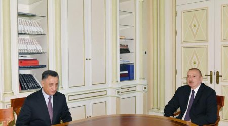 Prezident Ramil Usubovu qəbul etdi