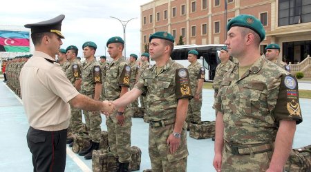 Group of Azerbaijani peacekeepers returns from Afghanistan (PHOTO/VIDEO)