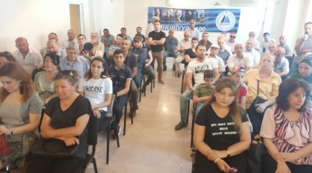 Müxalifətin təşkil etdiyi marafon baş tutmayiıb -  FOTOLAR