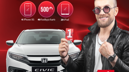 Совершите покупку от 30 манатов и выиграйте автомобиль!