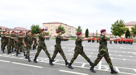 Prezident İlham Əliyevin oğlu təxris olundu - FOTOLAR