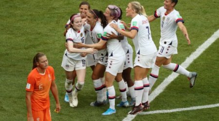 Американские футболистки выиграли чемпионат мира