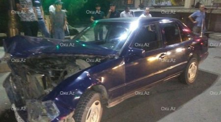 Gəncədə zəncirvari qəza: azyaşlı xəsarət aldı - FOTO