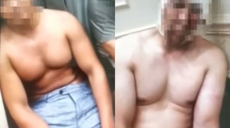 Atambayevin evinə hücum zamanı əsir götürülən xüsusi təyinatlıların İLK GÖRÜNTÜSÜ - VİDEO