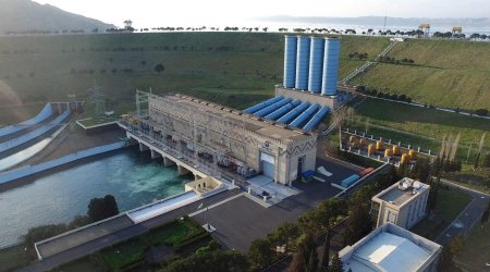 Azerbaijan repairing Mingachevir Hydroelectric Power station (VIDEO)