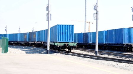 4.1M tons of transit cargo transported via Azerbaijan