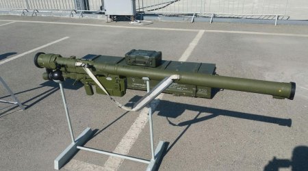 Azerbaijani State Border Service showcases new missile system at military exhibition in Baku (PHOTO)