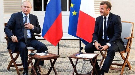 Putin, Macron discuss Nagorno-Karabakh settlement