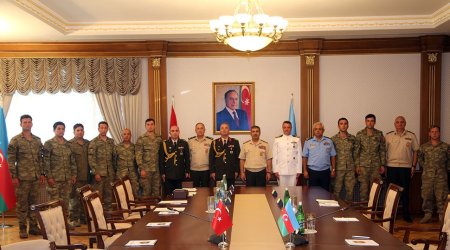 Zakir Hasanov expresses gratitude to Turkish Ministry of Defense (Photos)