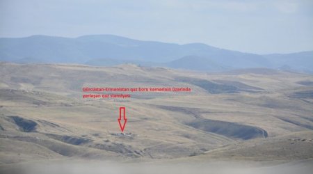 SON DƏQİQƏ - Sərhədçilərimiz Ermənistana gedən qaz kəmərini nəzarətə götürdü + FOTO