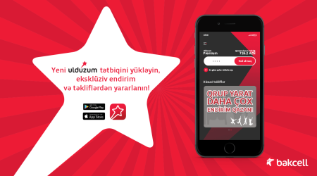 Renewed Ulduzum mobile app from Bakcell: gateway to exclusive discounts, opportunities