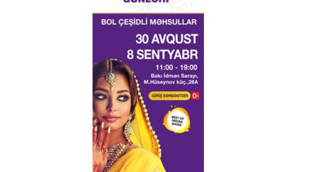 Best of India - Biggest exclusive Indian product trade show to be held in Baku