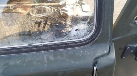 Armenian snipers fire at Azerbaijani border post (PHOTO)