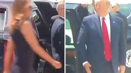 Prezident arvadına qarşı bu hərəkəti ilə gündəm oldu - Video