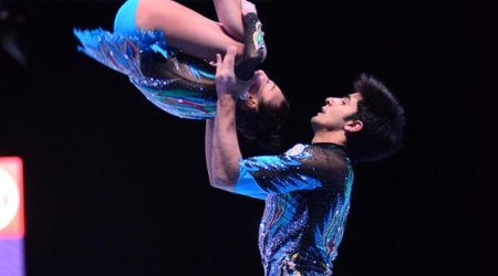 Azerbaijani acrobats capture medals in St. Petersburg