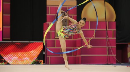 Azerbaijani gymnast talks World Championships: I train a lot every day before competitions