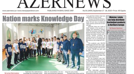 AZERNEWS releases another print issue