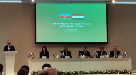 Azerbaijani-Tajik agribusiness forum underway in Baku