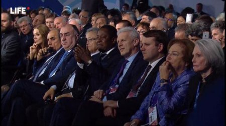 Prezidentin Qarabağdan danışdığı sessiyada Elmar Məmmədyarov yuxuladı – FOTOLAR