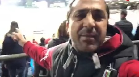 Orduxanın stadiondakı hərəkətinə görə 