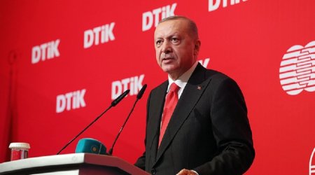 Ərdoğan Bakıda Məhəmməd Əmin Rəsulzadədən sitat gətirdi - VİDEO