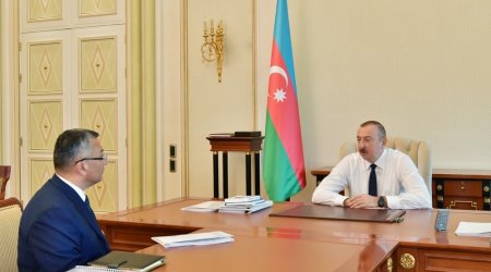 Prezident Rövşən Rzayevi qəbul edib