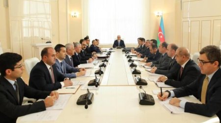 Nazir Prezidentin iradından sonra iclas keçirdi - TAPŞIRIQLAR VERİLDİ