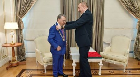 İlham Əliyev Ramiz Mehdiyevlə görüşdü - FOTOLAR