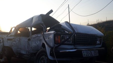 SON DƏQİQƏ: Biləcəridə zəncirvari qəza - FOTO