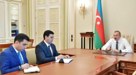 Prezident yeni təyin etdiyi icra başçılarını qəbul edib