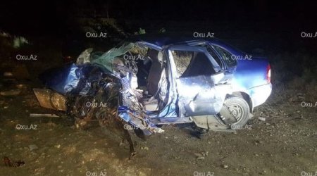 Bakı - Quba yolunda dəhşətli qəza – 5 nəfər həyatını itirdi - FOTOLAR