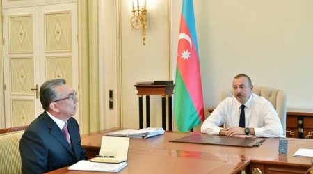 Prezident Eldar Əzizovu qəbul etdi - FOTO - YENİLƏNDİ