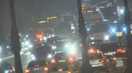 SON DƏQİQƏ: Bakıda qəza - Tıxac yarandı - FOTO