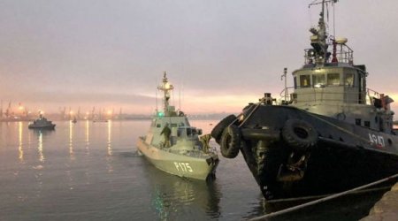 Rusiya ələ keçirdiyi Ukrayna gəmilərini geri qaytarır