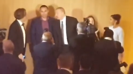 Prezidenti güldürən şoumen Bakıdan bu görüntünü paylaşdı - VİDEO