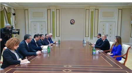 İlham Əliyev Daxili İşlər nazirini qəbul etdi