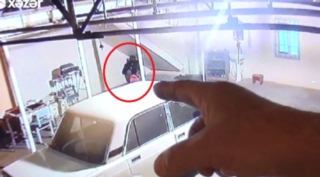 Azərbaycanda şok hadisə - evə girən oğru bıçaq çəkdi - VİDEO