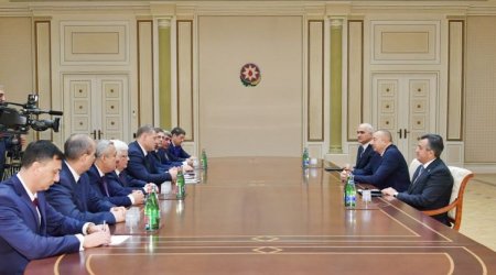 Azərbaycan Prezidenti Həştərxan vilayətinin qubernatorunu qəbul edib