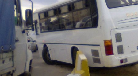 Bakıda ən təhlükəli avtobus marşrutu - VİDEO