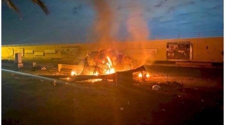 General Qasim Süleymaninin öldürüldüyü anın VİDEO-su yayıldı