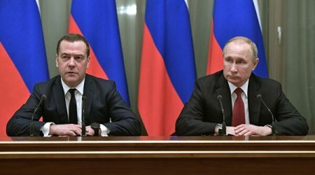 Putin Medvedevə yeni vəzifə təklif edib